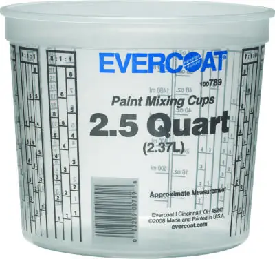 evercoat paintcups 2half qt